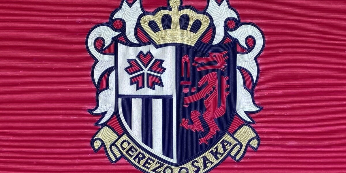 Cerezo OSAKAエンブレムの水引部分拡大